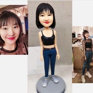 Custom Handmade Your 3D portrait Art Doll